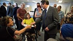 Ο Πρόεδρος Ν.Αναστασιάδης επισκέπτεται το Γενικό Νοσοκομείο Λευκωσίας. 