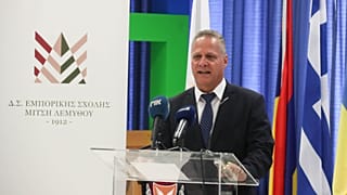 O Υπουργός Παιδείας της Κύπρου Κώστας Χαμπιαούρης
