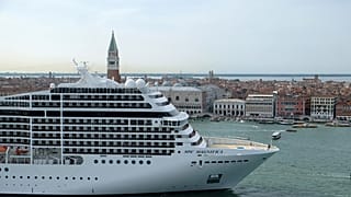 Poluição gerada por navios-cruzeiro atinge recorde