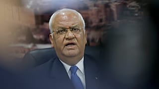 صائب عريقات أمين سر اللجنة التنفيذية لمنظمة التحرير الفلسطينية. حزيران/2018