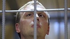 Иван Голунов на слушаниях по мере пресечения