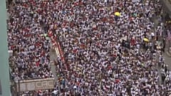هونغ كونغ: مظاهرات ضخمة احتجاجا على مشروع قانون تسليم مطلوبين إلى الصين