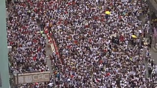 هونغ كونغ: مظاهرات ضخمة احتجاجا على مشروع قانون تسليم مطلوبين إلى الصين