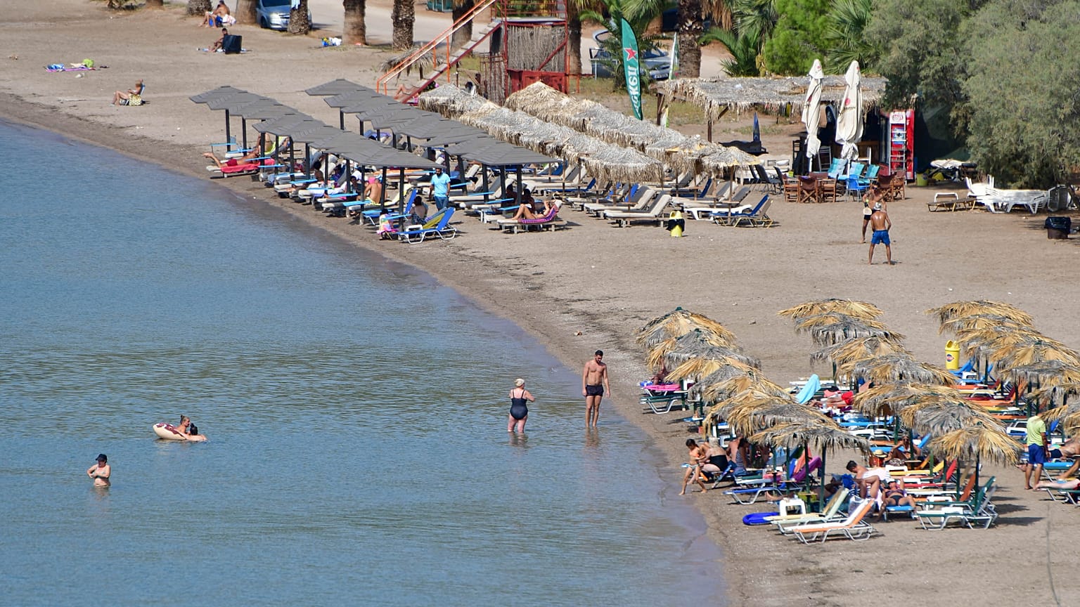 Παραλία της Καραθώνας στο Ναύπλιο
