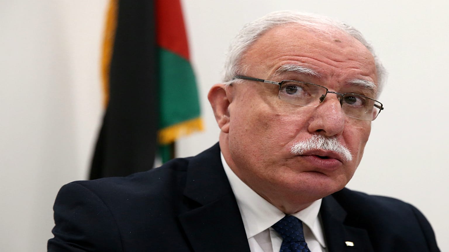 وزير الخارجية الفلسطيني رياض المالكي