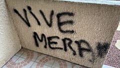 Tag sur la maison de Latifa Ibn Ziaten, mère d'un militaire tué par Merah.
