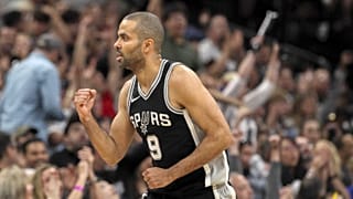 Tony Parker sous le maillot des Spurs de San Antonio - 22/04/2018