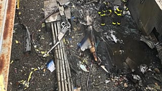 При крушении вертолёта в Нью-Йорке погиб пилот