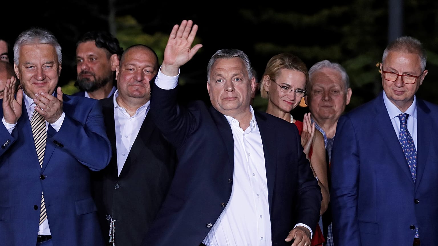 Orbán Viktor a választás éjszakáján - új idők jönnek? 