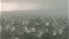Stunning hail balls hit Lake Ammersee near Munich