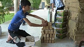 Hisham's family factory once produced five tonnes of the famous Aleppo laurel and olive oil soap a day
