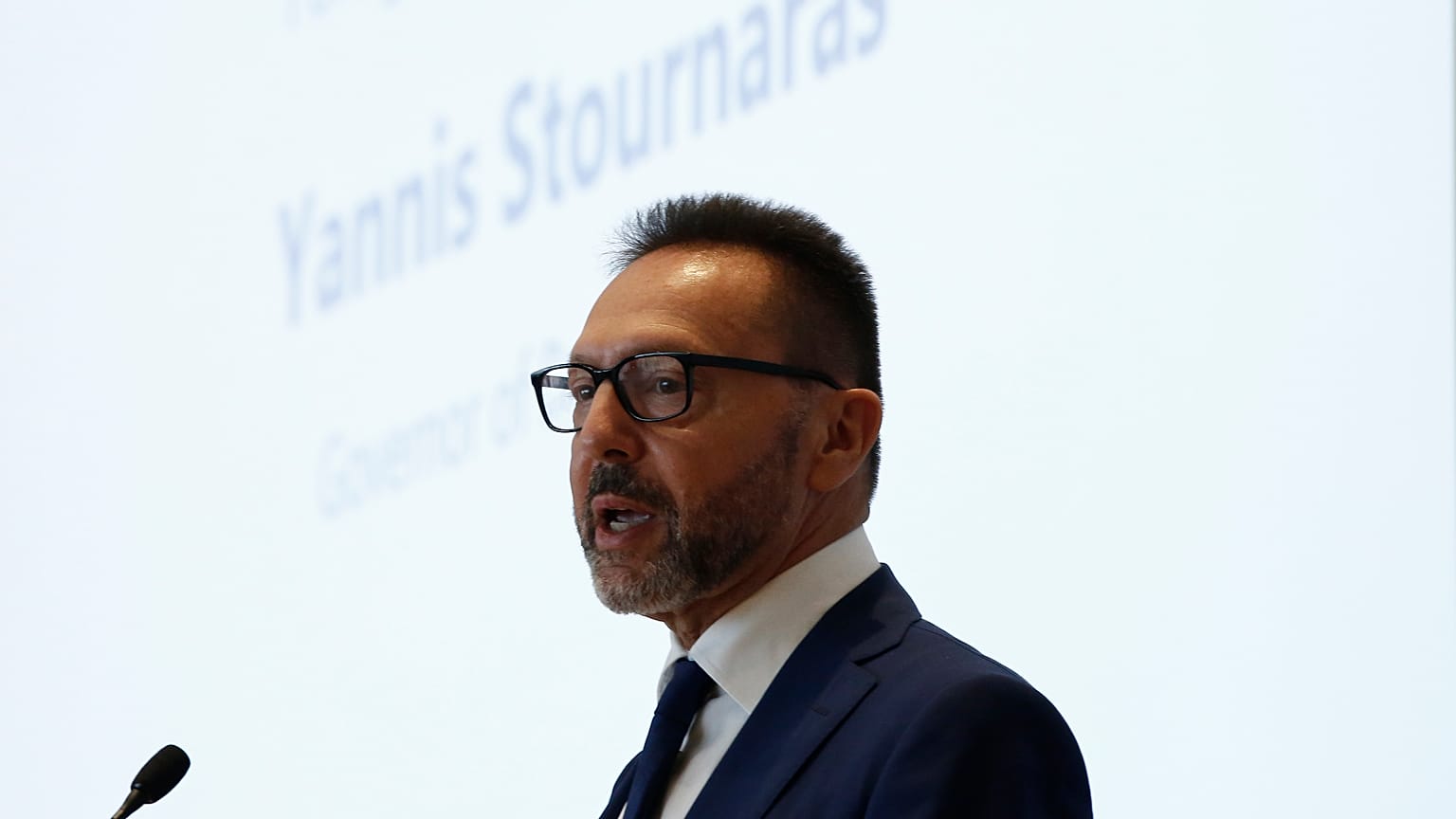 Ο διοικητής της Τράπεζας της Ελλάδος, Γιάννης Στουρνάρας