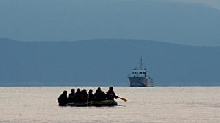 Eight migrants drown at sea off the coast of Turkey after boat overturns