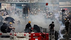 Hong Kong protests: 72 injured in violence, two in serious condition