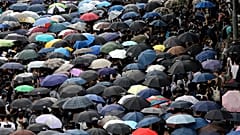 Protestos bloqueiam parlamento de Hong Kong