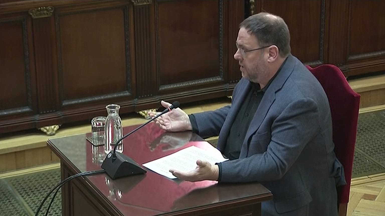 Oriol Junqueras, ex vicepresidente della Generalitat