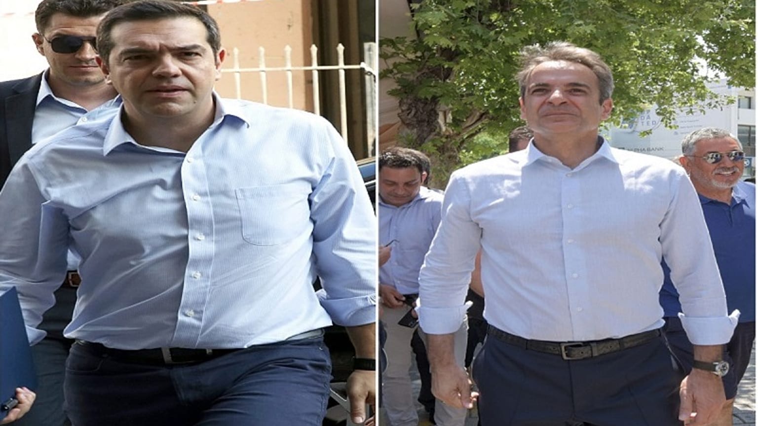 Στη μάχη των εκλογών Τσίπρας και Μητσοτάκης
