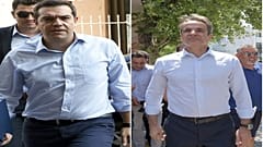 Στη μάχη των εκλογών Τσίπρας και Μητσοτάκης