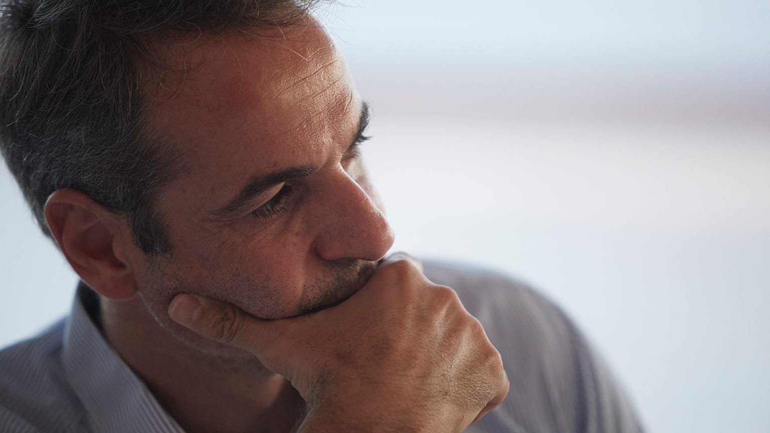 Ο πρόεδρος της Νέας Δημοκρατίας, Κυριάκος Μητσοτάκης