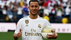 Eden Hazard: Ganz in Weiß