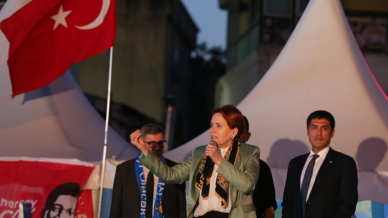 İYİ Parti Genel Başkanı Meral Akşener, 