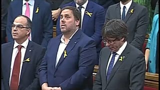 Junqueras nem kaphat eltávozást