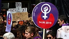 Women's strike in Lausanne
