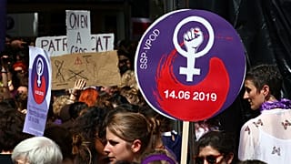 Women's strike in Lausanne