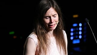 Amanda Knox vuelve a Italia por primera vez tras su absolución