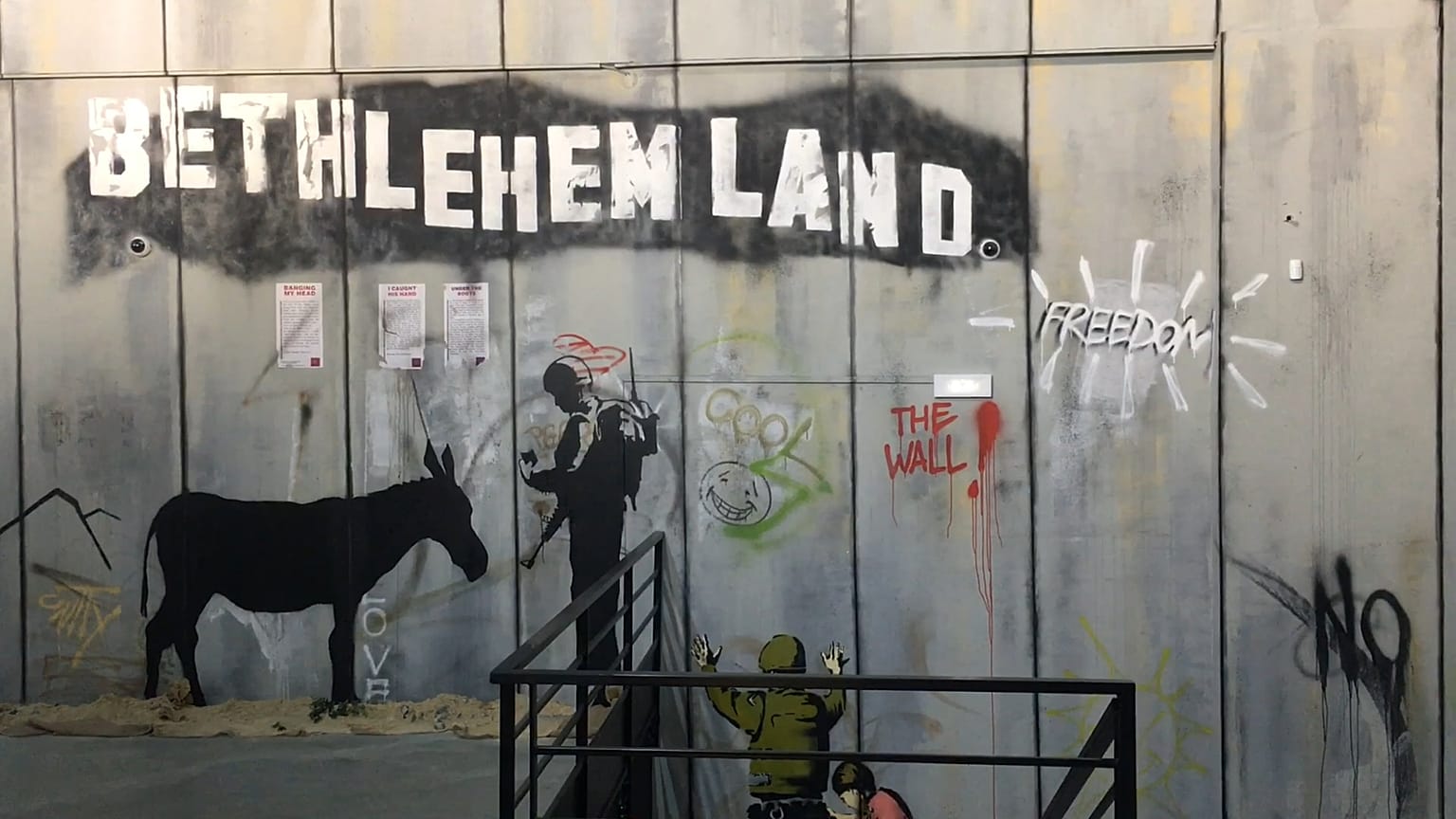 New York'tan Filistin'e "Banksy'nin Dünyası" Paris'te