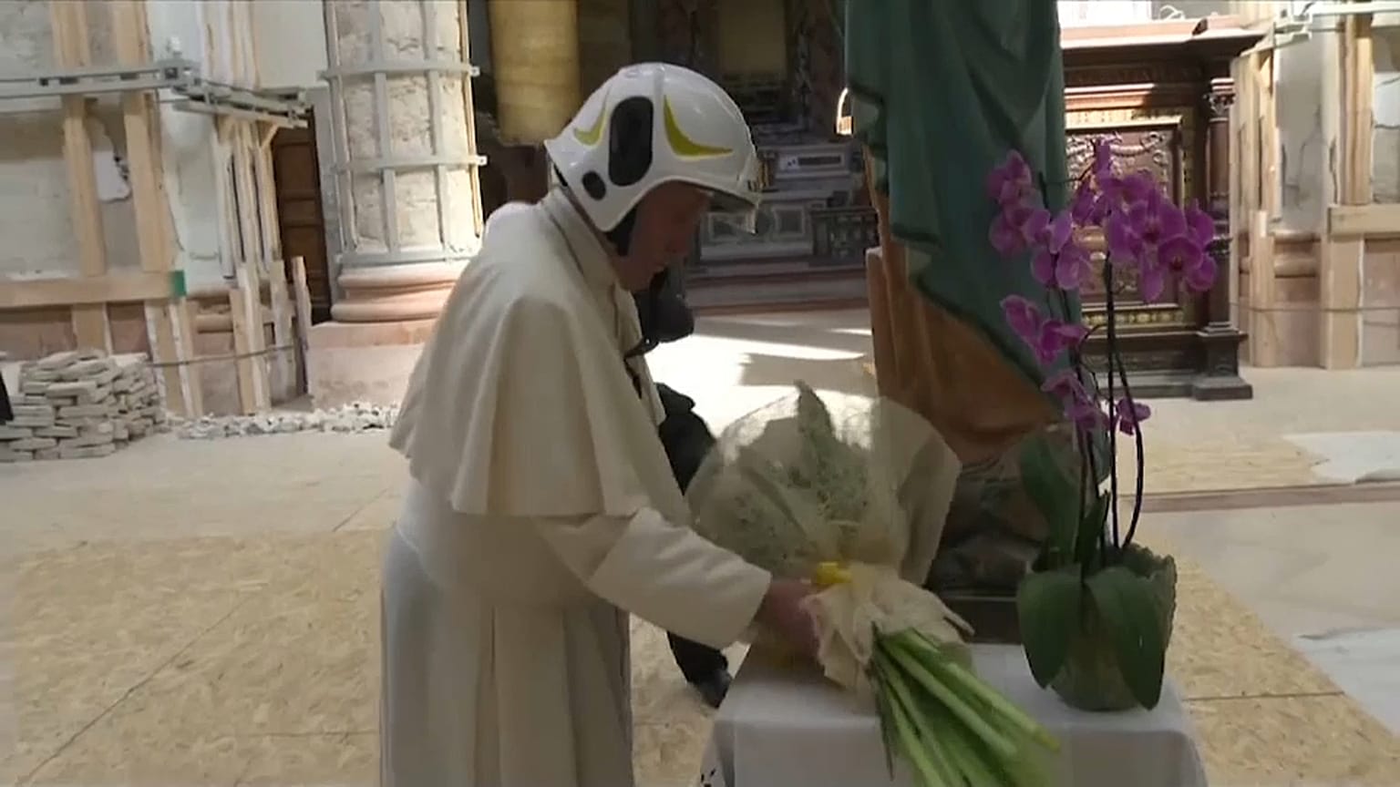 Il Papa a Camerino per non dimenticare i terromotati