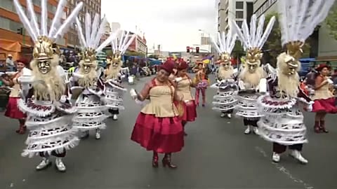 صورة من المهرجان في بوليفيا