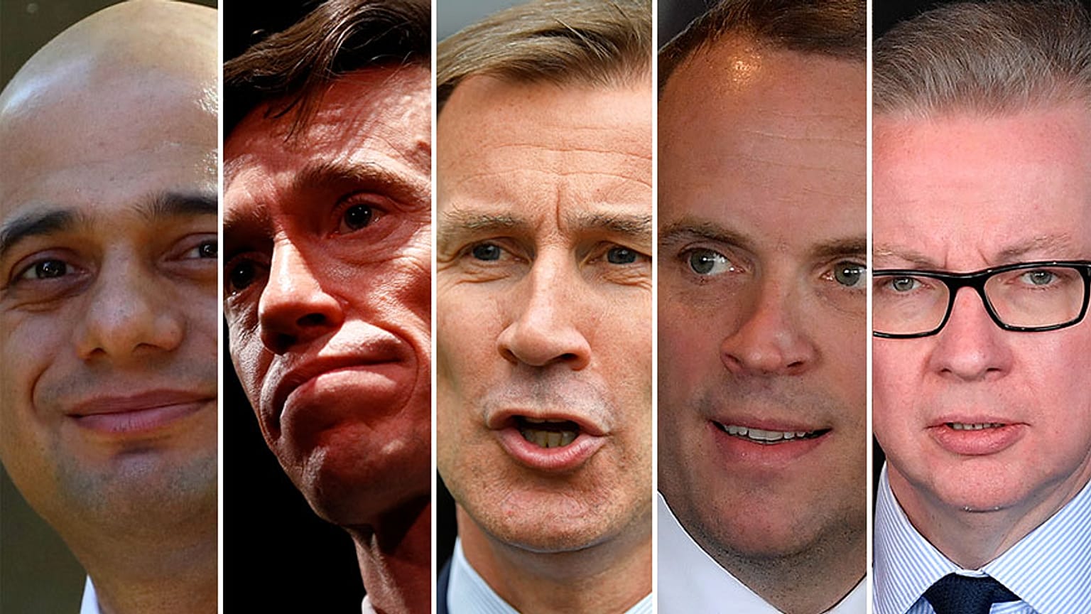 'Where is Boris?' Five of six Tory candidates face off in debate