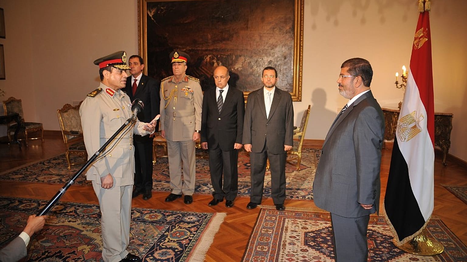 الرئيس السابق محمد مرسي 