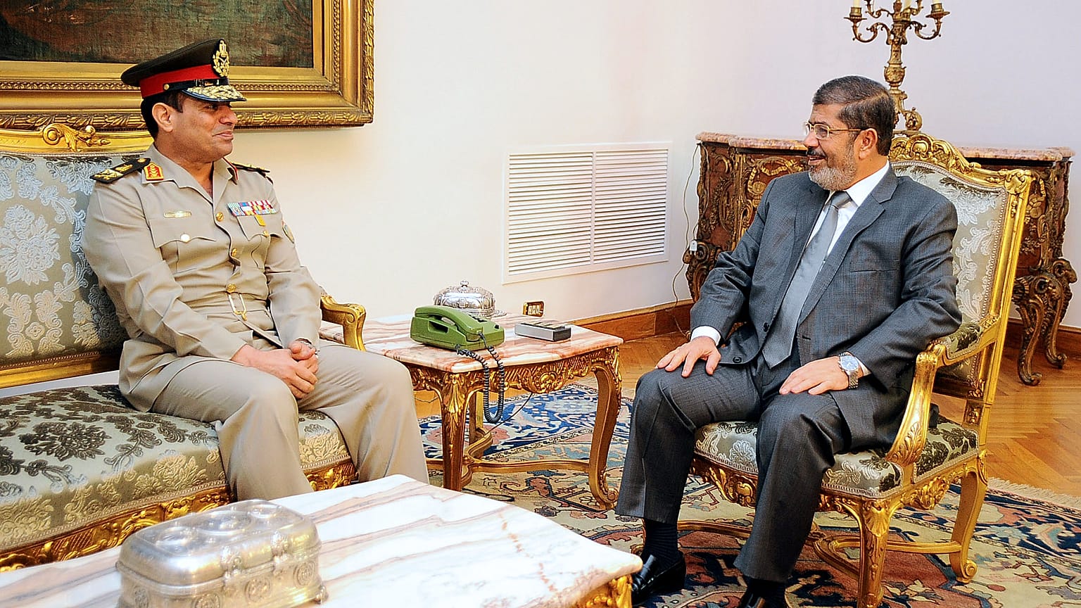 الرئيس السابق محمد مرسي 