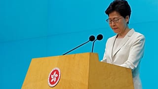 Carrie Lam has faced down mass protests in Hong Kong