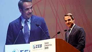 Κυρ. Μητσοτάκης από το βήμα του ΣΕΒ: Το δίλημμα της κάλπης