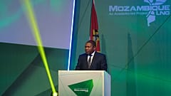 O Presidente de Moçambique, Filipe Nyusi