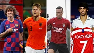 Griezmann no Barça, De Ligt na Juventus, De Tomas no Benfica e Felix no At. Madrid