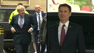 Boris Johnson et Jeremy Hunt, deux candidats à la succession de Theresa May