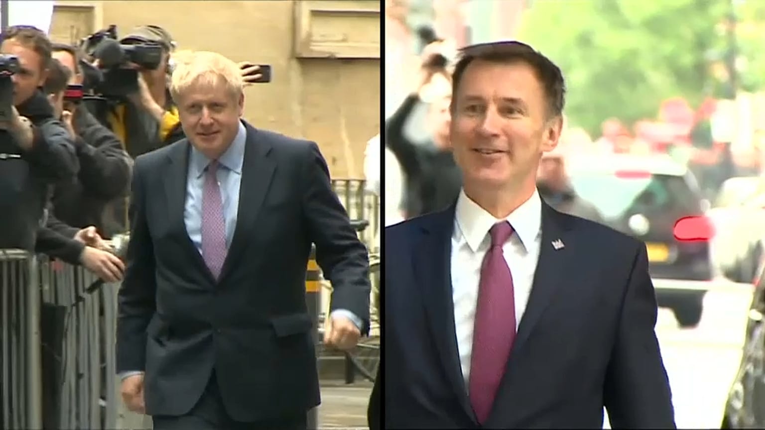 Boris Johnson contra Jeremy Hunt en la carrera por suceder a Theresa May
