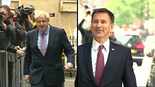 Boris Johnson contra Jeremy Hunt en la carrera por suceder a Theresa May
