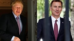 Boris Johnson e Jeremy Hunt
