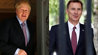 Boris Johnson e Jeremy Hunt
