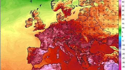 35-40 fokos hőhullám jön jövő héten egész Európában