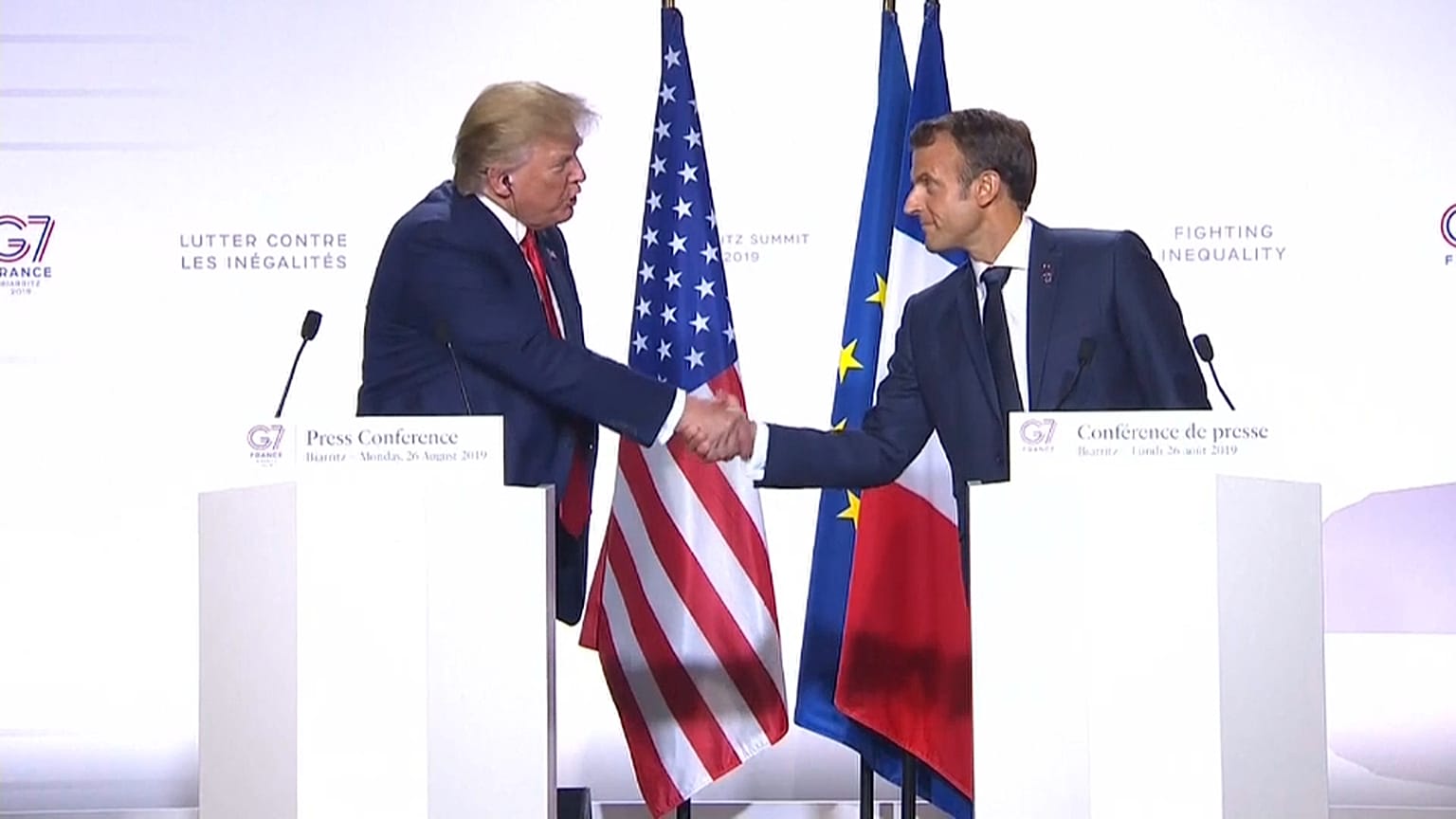Distensión EEUU-Irán en el G7