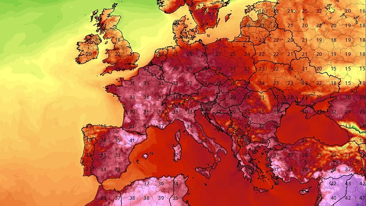 Κύμα καύσωνα: Το Σαββατοκύριακο στην Ελλάδα από Δευτέρα στην Ευρώπη 