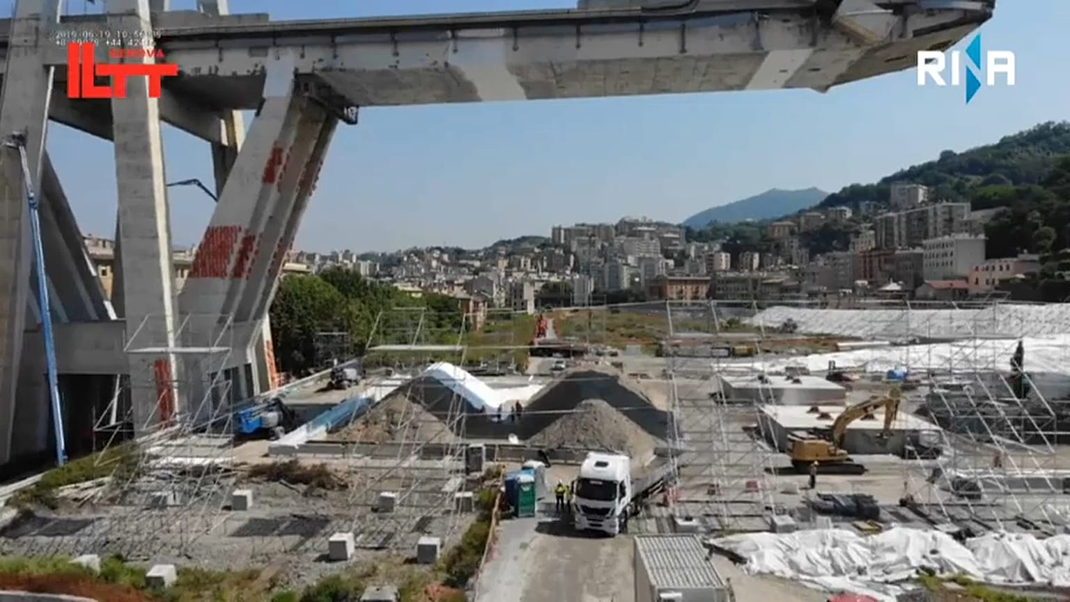 Genua: Letzte kontrollierte Sprengungen