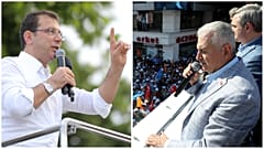 İmamoğlu: Şehrin nimetlerini sizlerle paylaşmaya geliyoruz; Yıldırım: Bu şehri yalancılar yönetemez 