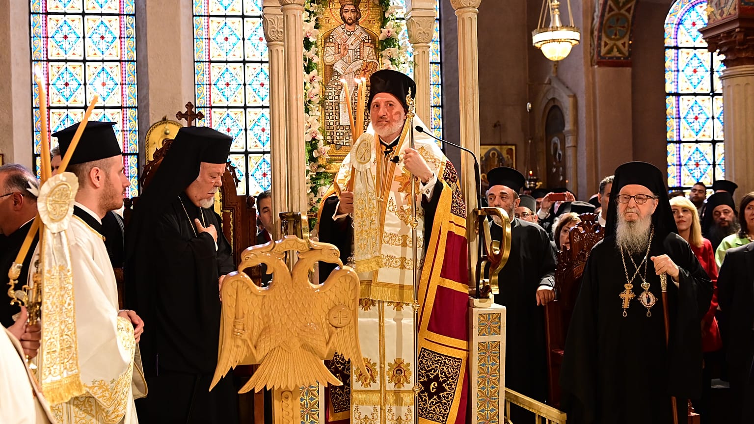 Ενθρονίστηκε ο Αρχιεπίσκοπος Αμερικής Ελπιδοφόρος
